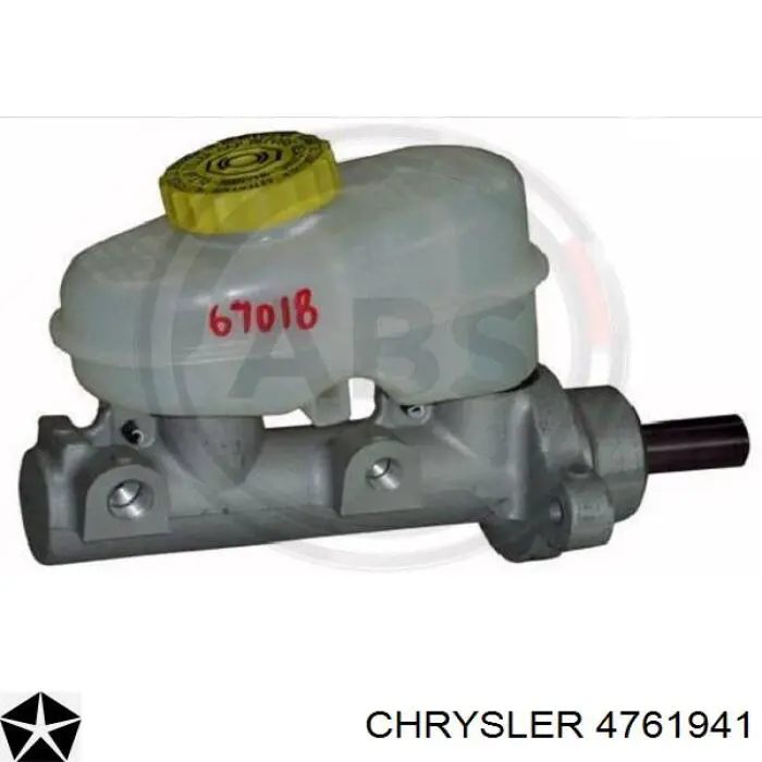 Цилиндр главный тормоза (гидротормозов) Chrysler 4761941 цена, от 46.76 USD