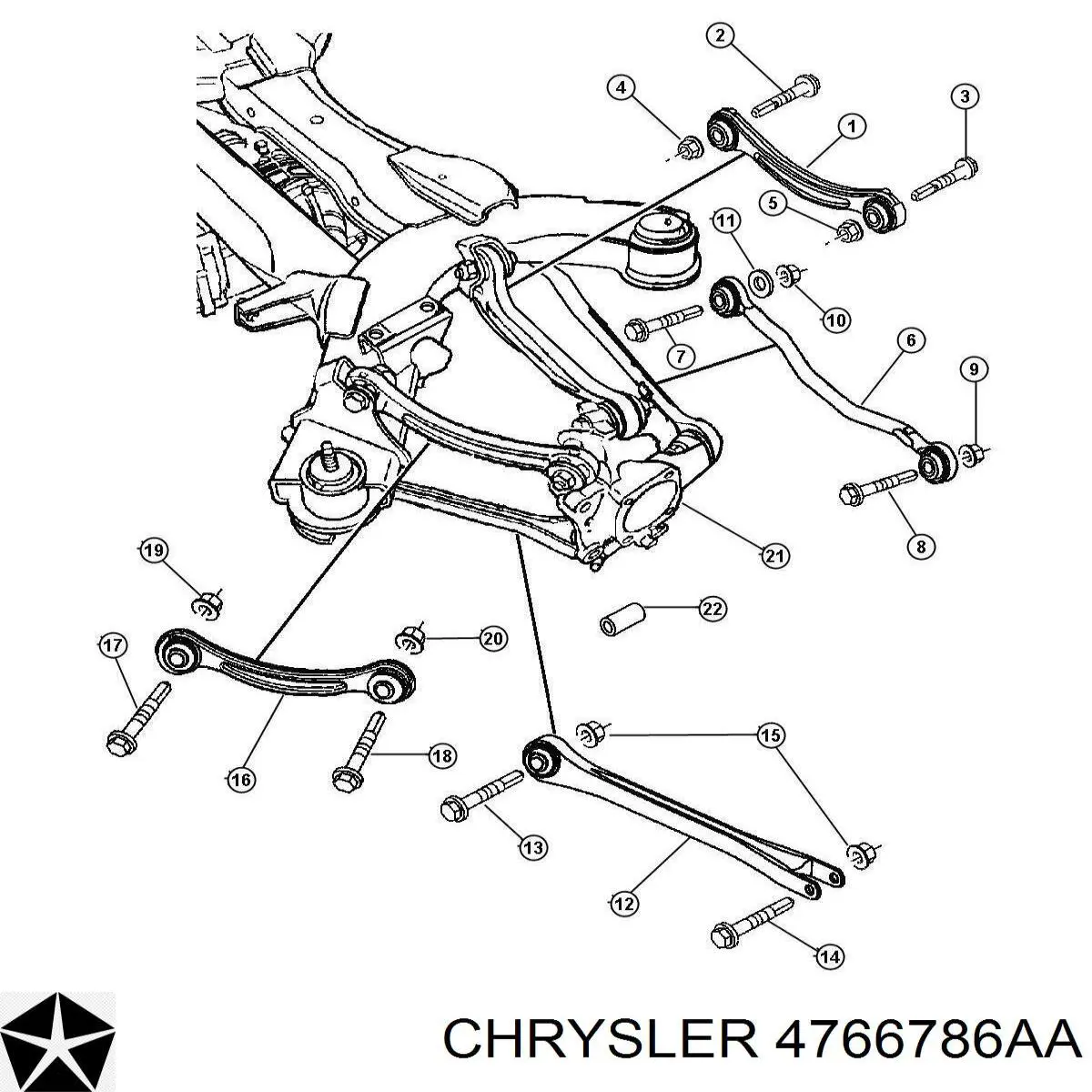  4766786AA Chrysler