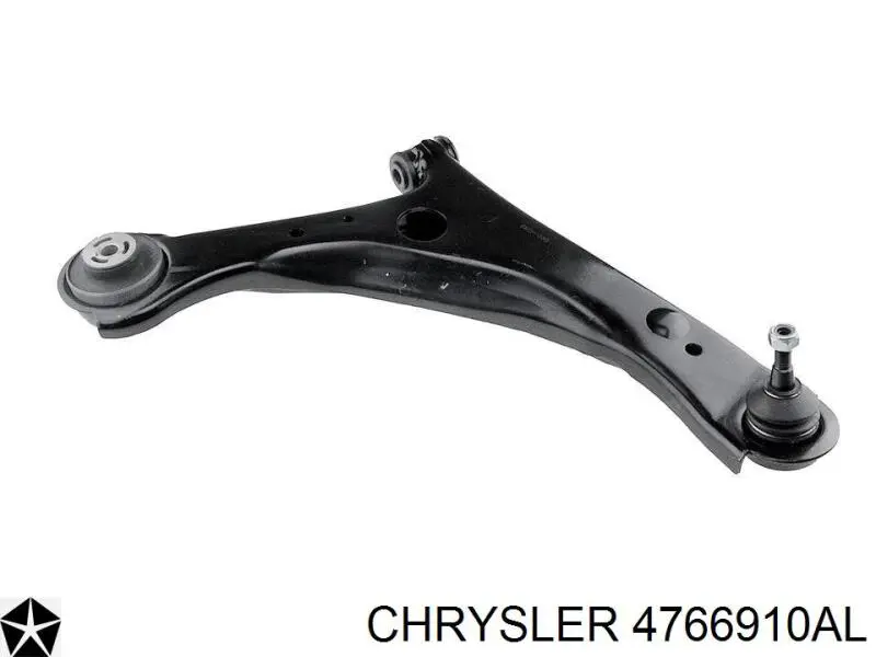 Правый рычаг передней нижней подвески Chrysler 4766910AL цена, от 81.68 USD