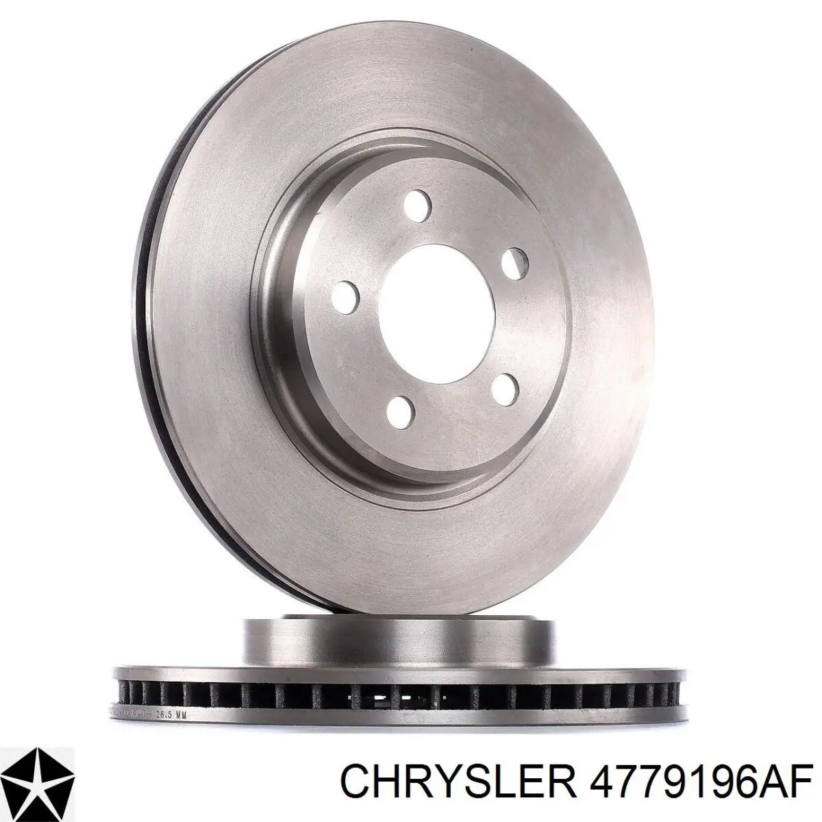 Тормоз дисковый передний Chrysler 4779196AF цена, от 76.53 USD
