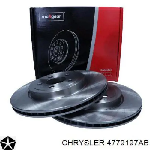 Передний тормозной диск Chrysler 4779197AB