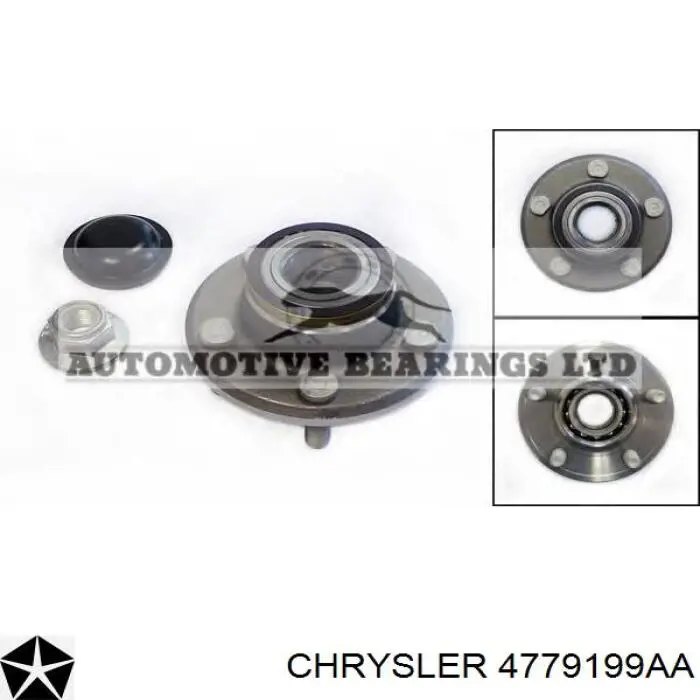 Купить 4779199AA Chrysler Ступица переднего колеса