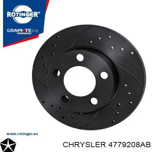 Тормоз дисковый передний Chrysler 4779208AB цена, от 48.08 USD