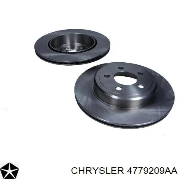 Задний тормозной диск Chrysler 4779209AA цена, от 56.53 USD