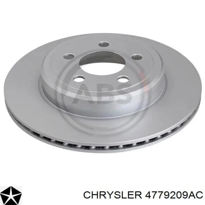 Купить 4779209AC Chrysler Диск тормозной задний