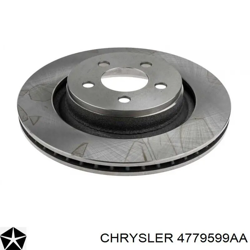 Передние тормозные диски 4779599AA Chrysler