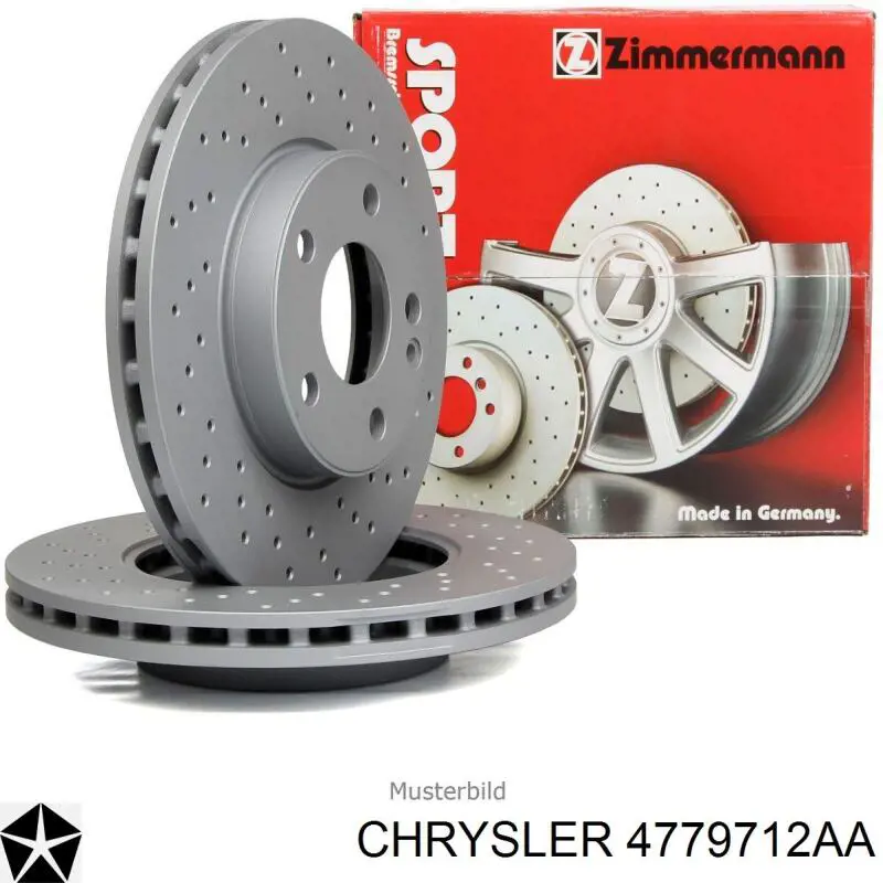 Купить 4779712AA Chrysler Ротор тормозной