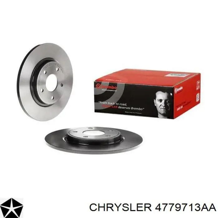 4779713AA Chrysler диск тормозной задний