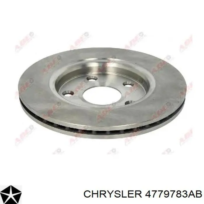 Тормоз дисковый передний Chrysler 4779783AB цена, от 43.55 USD
