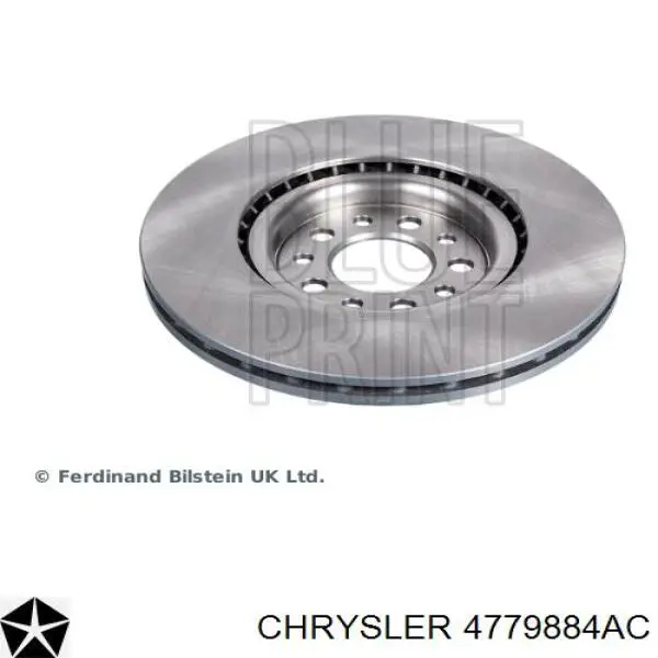 Передние тормозные диски 4779884AC Chrysler