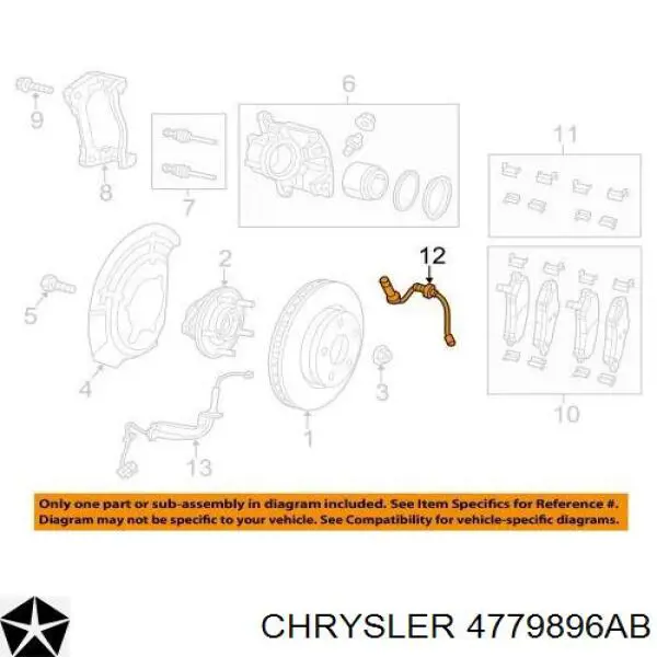 04779896AA Chrysler 