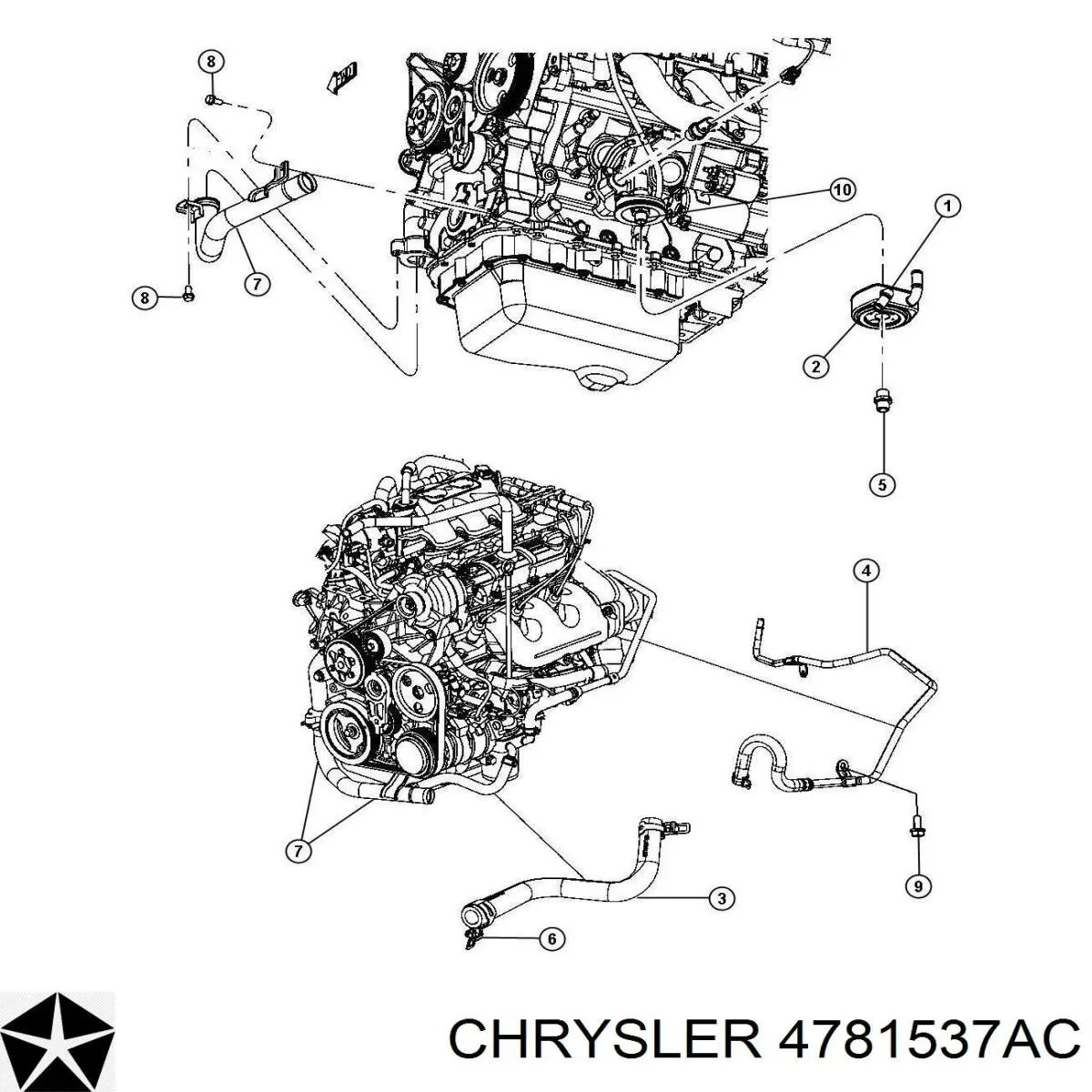 4781537AC Chrysler 