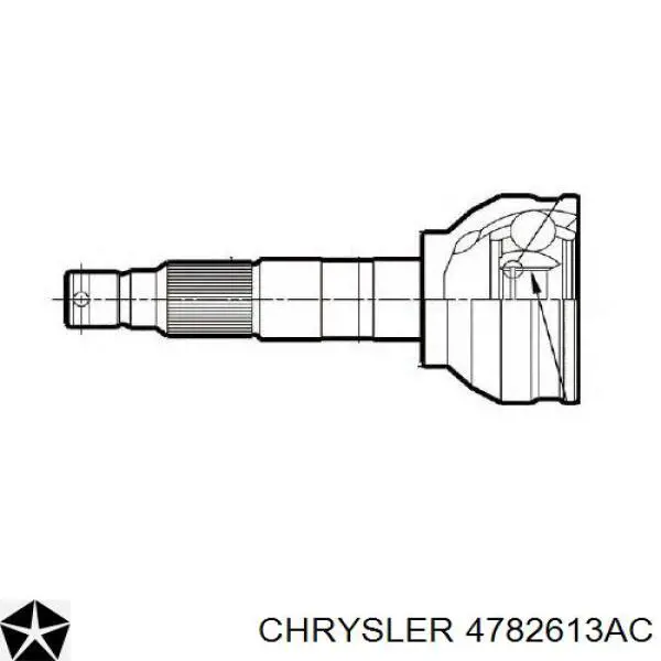 Левый рычаг передней нижней подвески Chrysler 4782613AC цена, от 55.29 USD