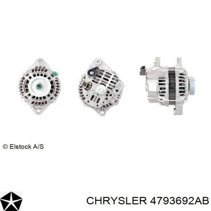 Генератор 4793692AB Chrysler