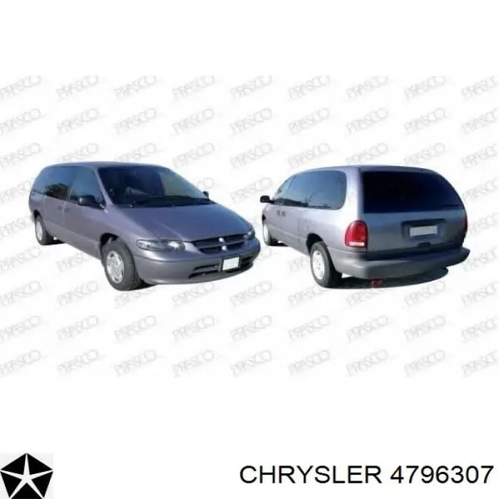 Механизм стеклоподъемника двери передней левой 4796307 Chrysler