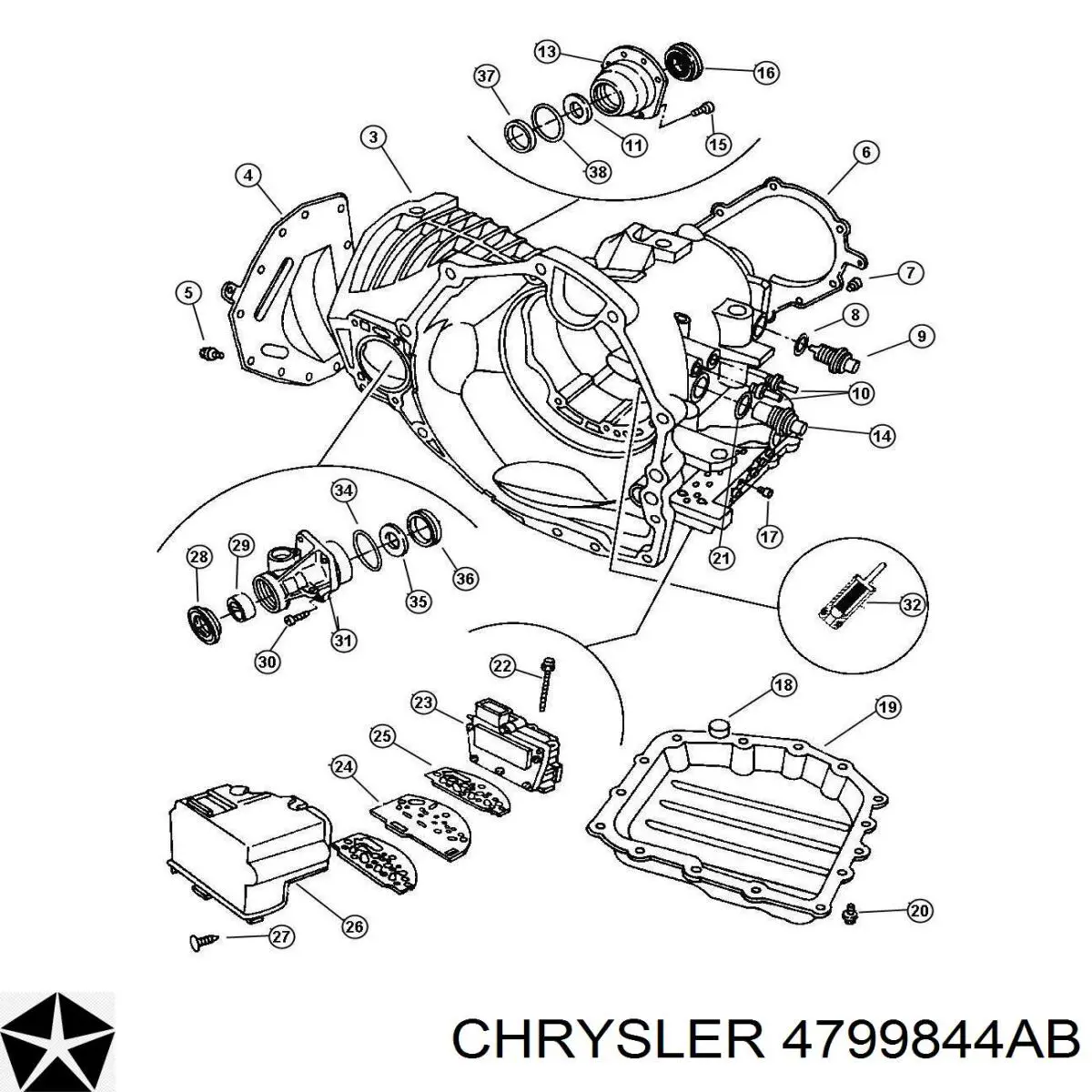 K04799844AB Fiat/Alfa/Lancia 