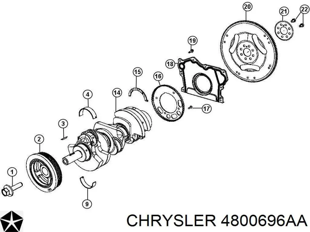  4800696AA Chrysler