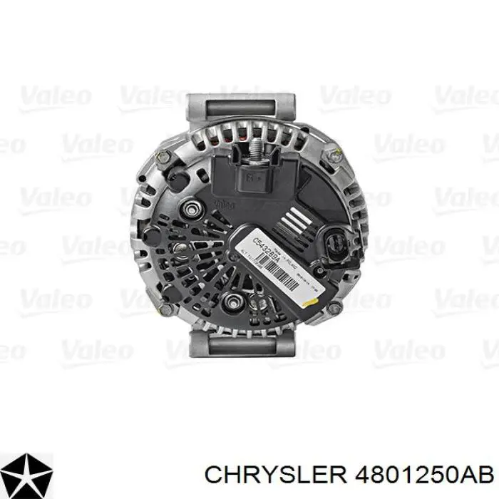 Купить 4801250AB Chrysler Генератор
