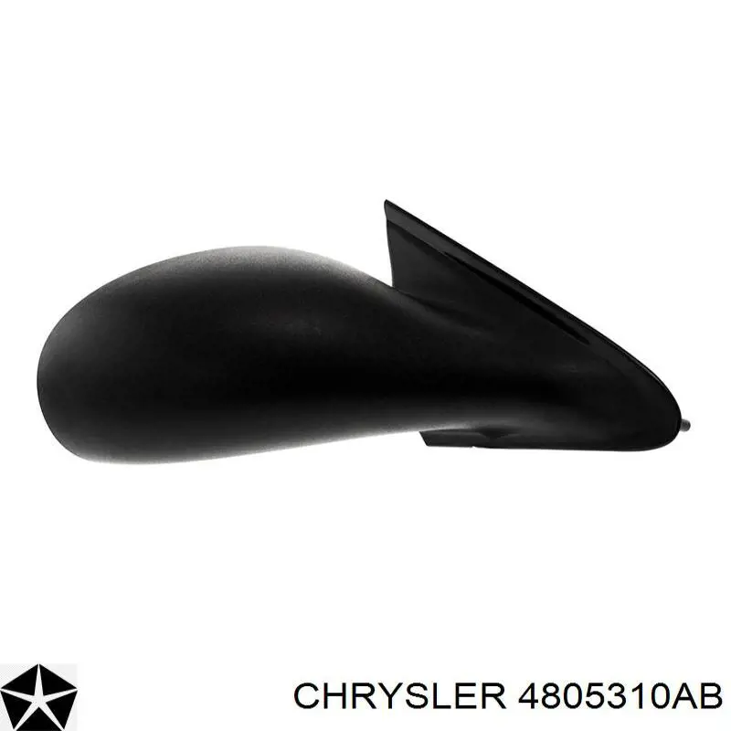 4805310AB Chrysler зеркало заднего вида правое