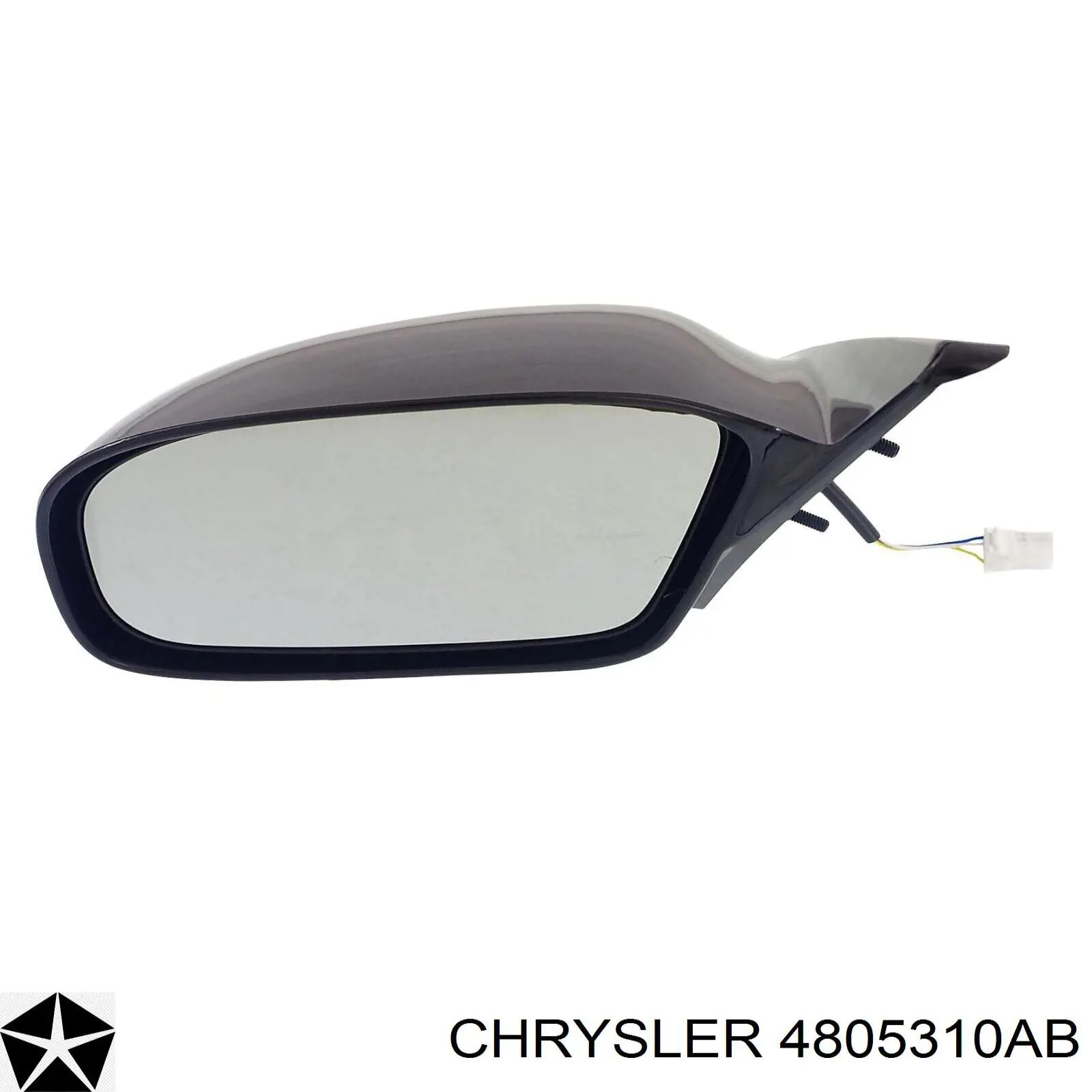 Наружное зеркало правое Chrysler 04805310AB цена, от 50.68 USD