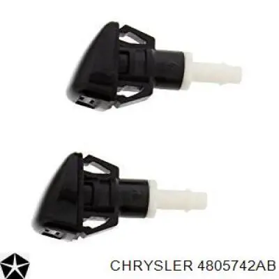 Форсунка омывателя лобового стекла Chrysler 04805742AB