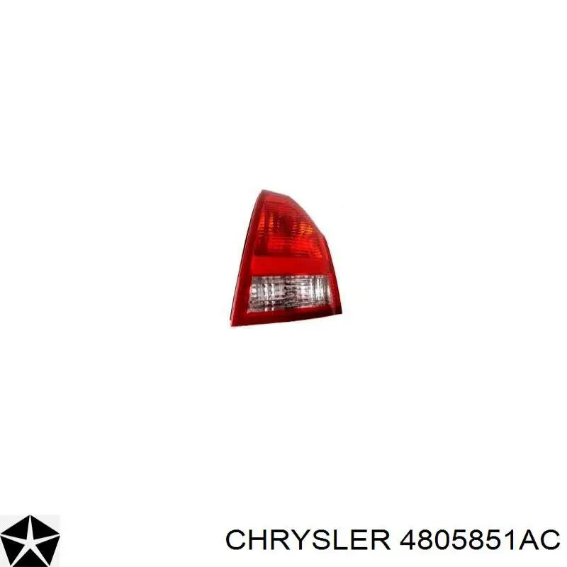 04805851AC Chrysler фонарь задний левый