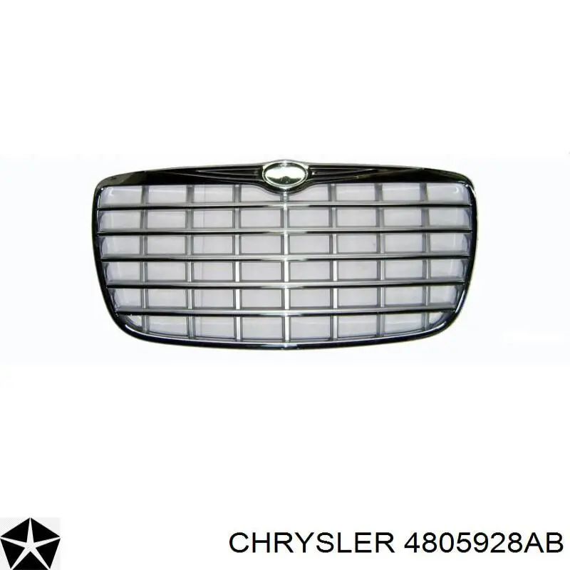 4805928AB Chrysler решетка радиатора
