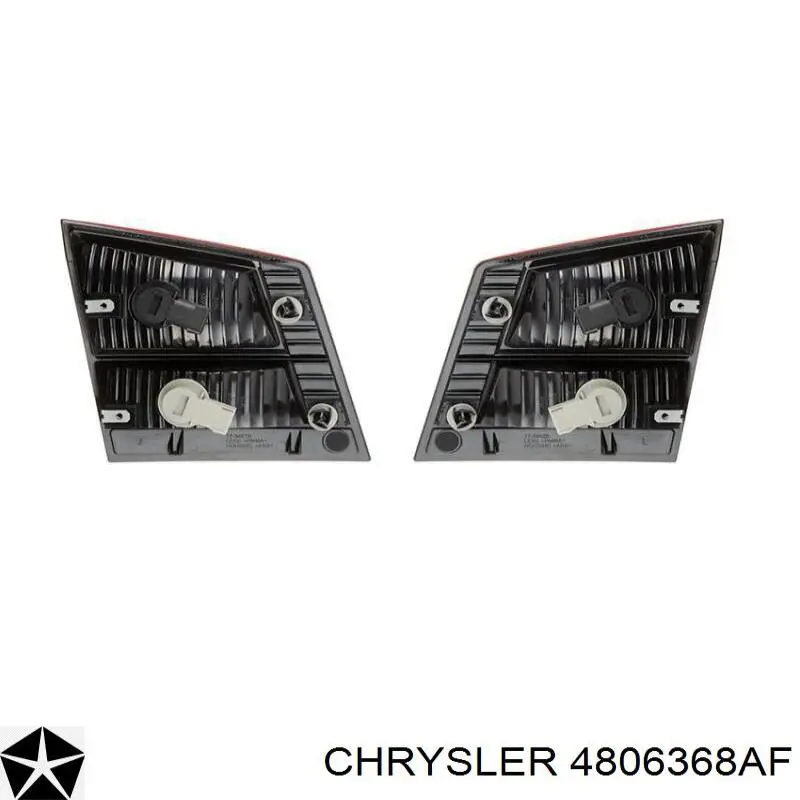 4806368AB Chrysler фонарь задний правый внутренний