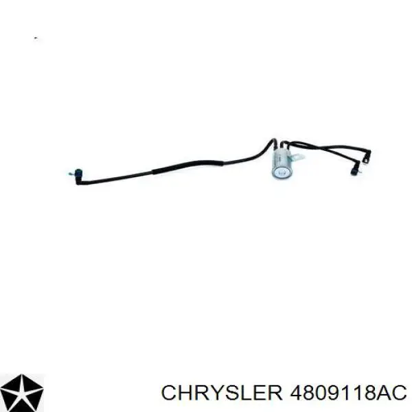 Фильтр тонкой очистки топлива Chrysler 4809118AC цена, от 17.64 USD