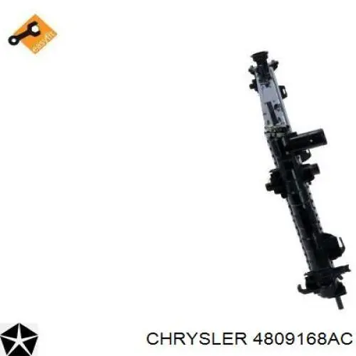 Радиатор охлаждения двигателя Chrysler 4809168AC цена, от 135.13 USD