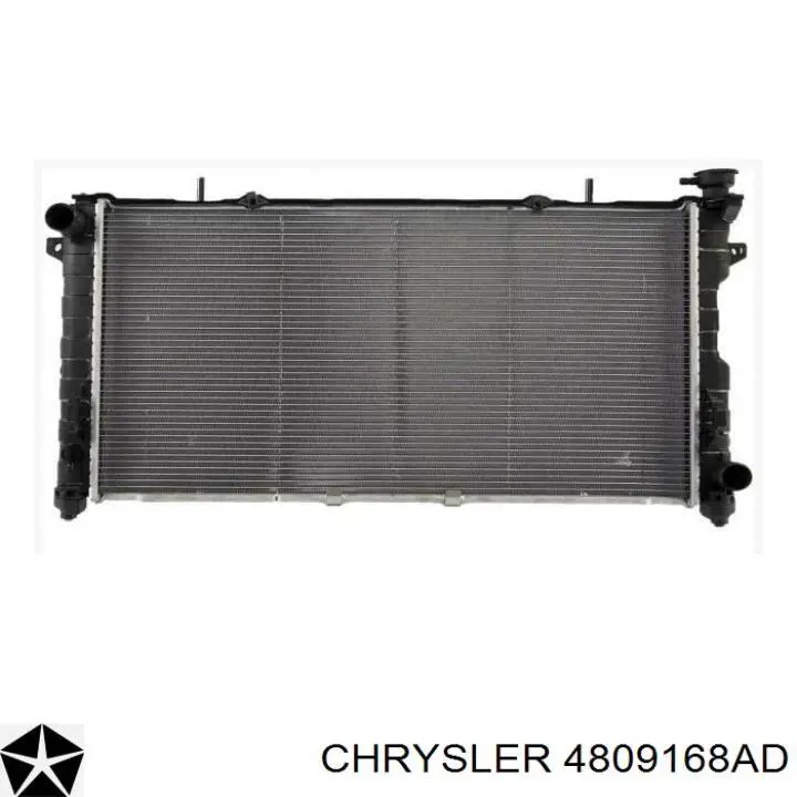 4809168AD Chrysler радиатор