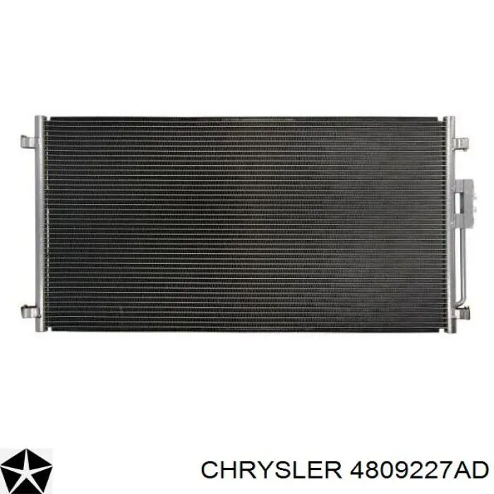 4809227AD Chrysler радиатор кондиционера