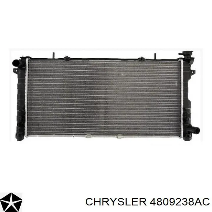 Радиатор 4809238AC Chrysler