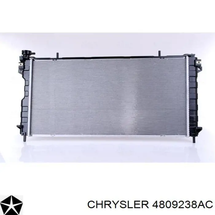 Радиатор охлаждения двигателя Chrysler 4809238AC цена, от 109.60 USD