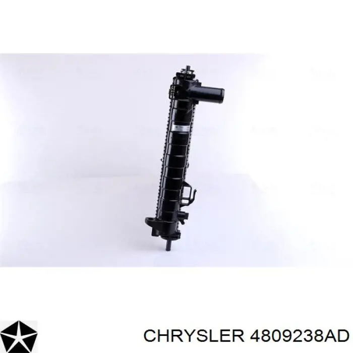 Радиатор охлаждения двигателя Chrysler 4809238AD цена, от 109.60 USD