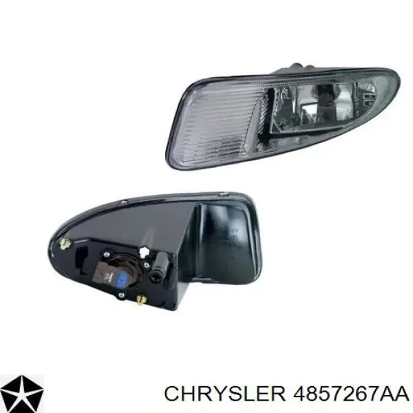 4857267AA Chrysler фара противотуманная левая