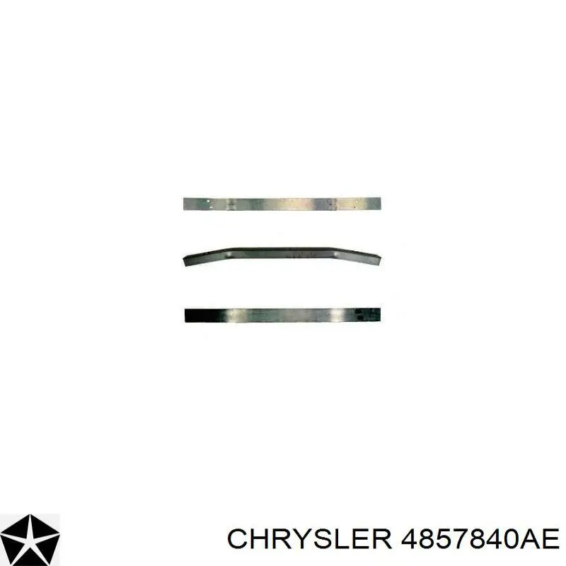 Усилитель переднего бампера Chrysler Pacifica (Крайслер Пасифика)