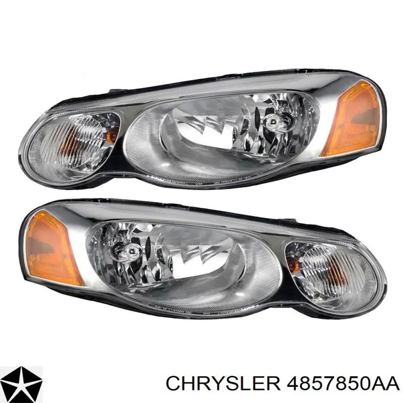 Правая блок фара Chrysler 4857850AA цена, от 104.24 USD