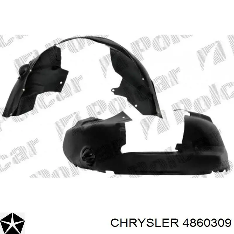 Купить 4860309 Chrysler Подкрылок передний левый