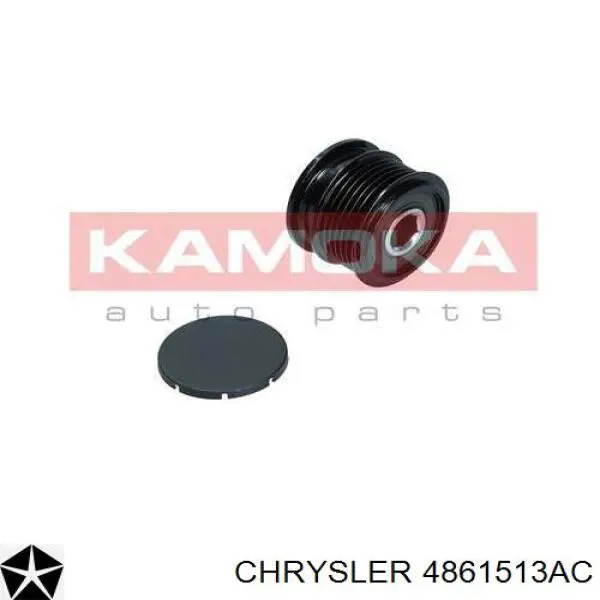 Купить 4861513AC Chrysler Шкив ремня генератора