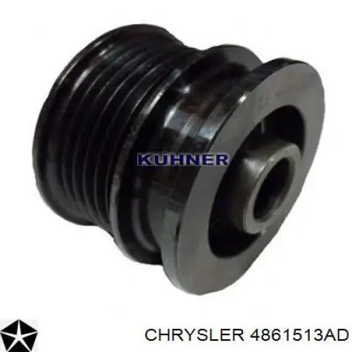 Шкив генератора 4861513AD Chrysler