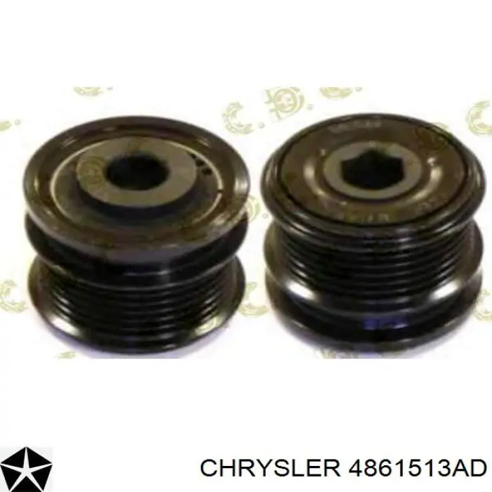 Инерционный шкив Chrysler 4861513AD цена, от 58.60 USD
