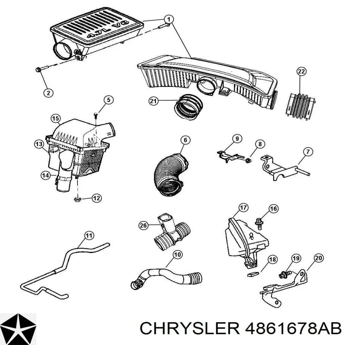  4861678AB Chrysler