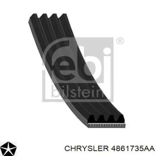 4861735AA Chrysler ремень генератора
