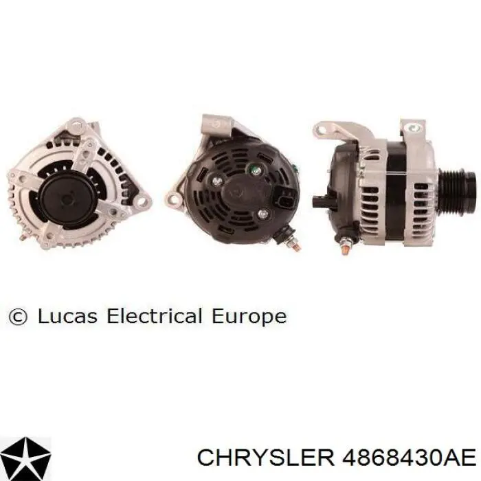 Генератор K56044672AB Chrysler