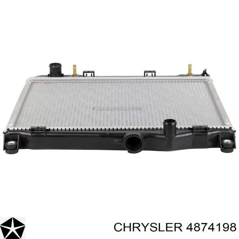 4874198 Chrysler Радиатор основной