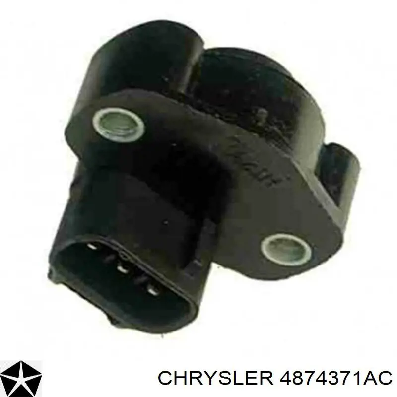 4874371AC Chrysler датчик положения дроссельной заслонки (потенциометр)