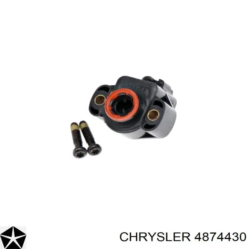 4874430 Chrysler датчик положения дроссельной заслонки (потенциометр)