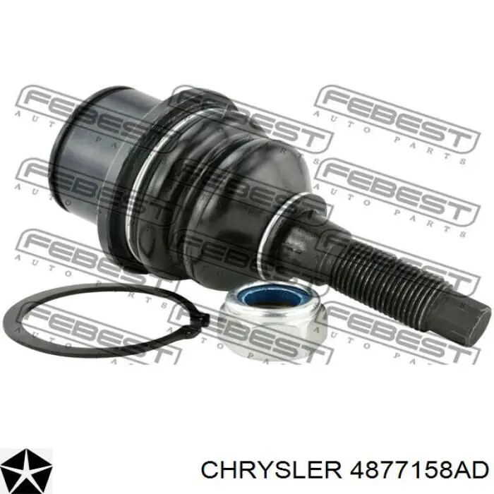 Правый рычаг передней нижней подвески Chrysler 4877158AD цена, от 216.81 USD