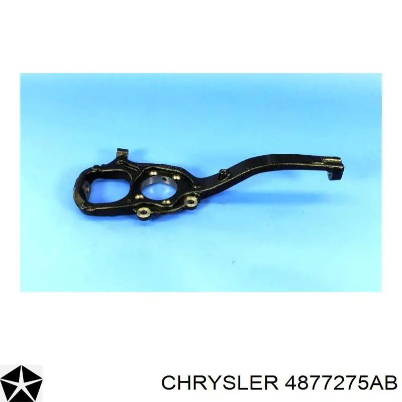 4877275AB Chrysler Цапфа - поворотный кулак передний, левый